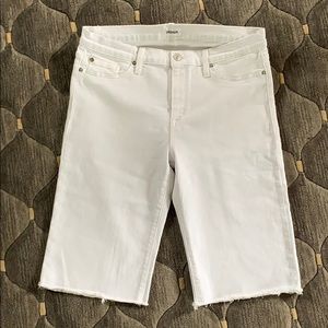 Hudson white Jean shorts